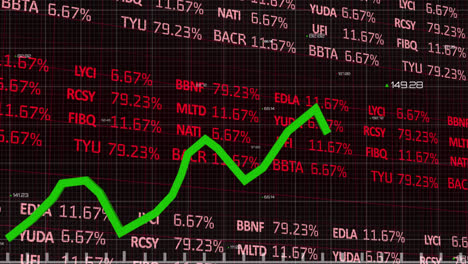 Animación-Del-Procesamiento-De-Datos-Sobre-Fondo-Negro