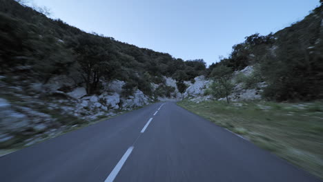 Beautiful-winding-road-in-the-mountains-Herault-France