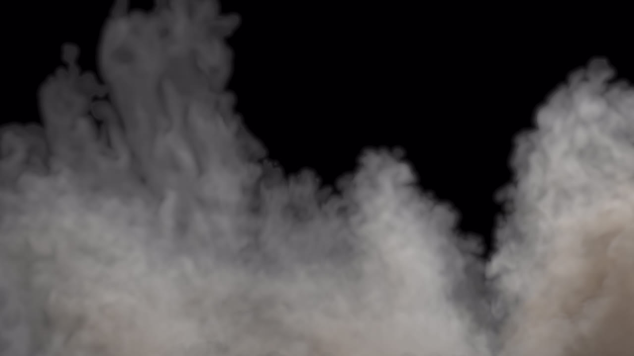 연기와 먼지 구름