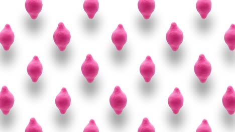 fondo de animación de objetos abstractos.