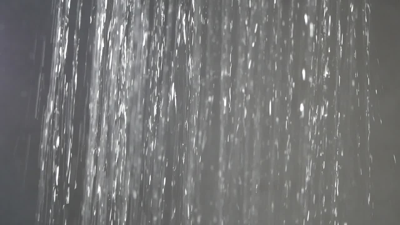 Water Droplets Falling
