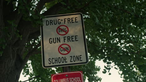 gun free drug free school zone