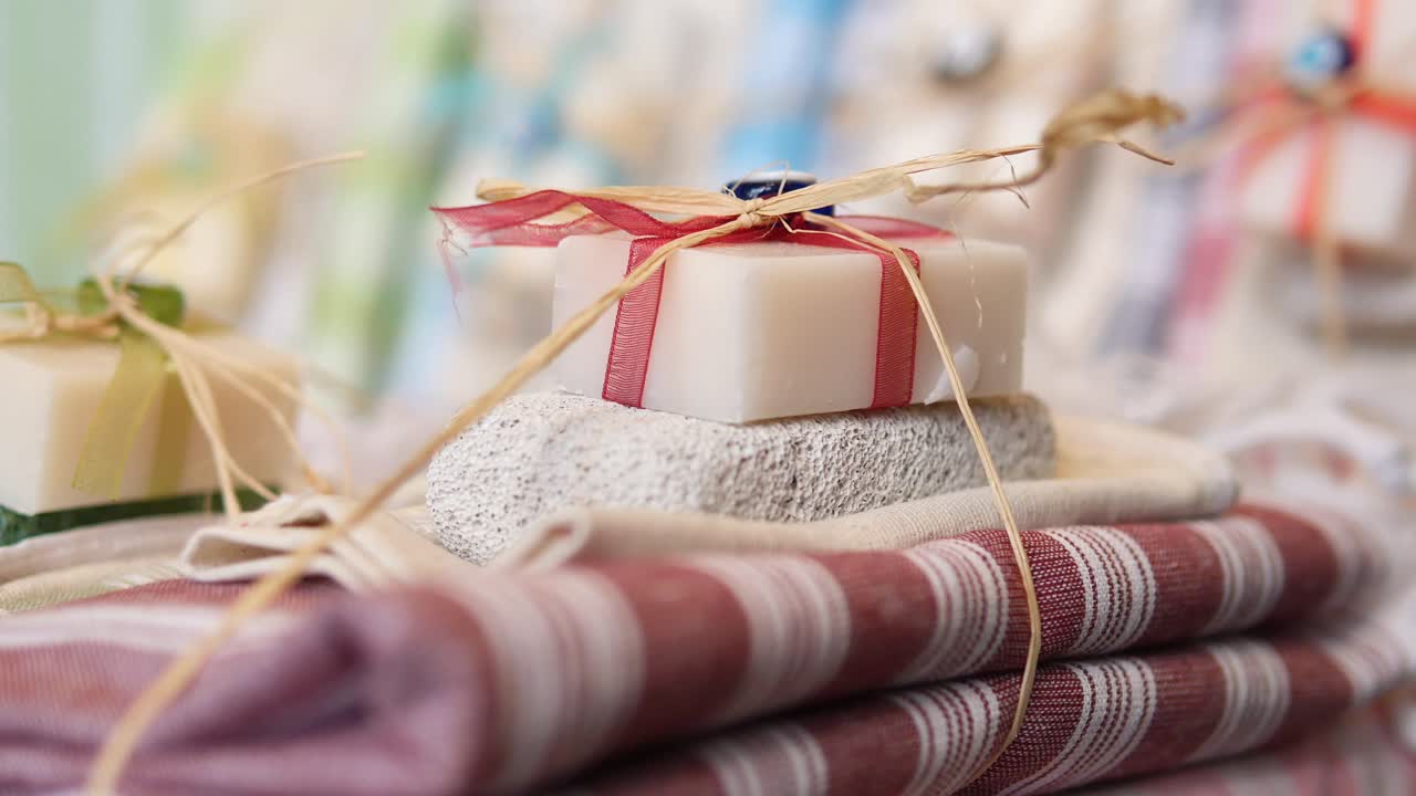 손으로 만든 터키 비누 선물 세트