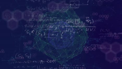 Mathematische-Gleichungen-Schweben-Vor-Einem-Sich-Drehenden-Globus-Auf-Schwarzem-Hintergrund