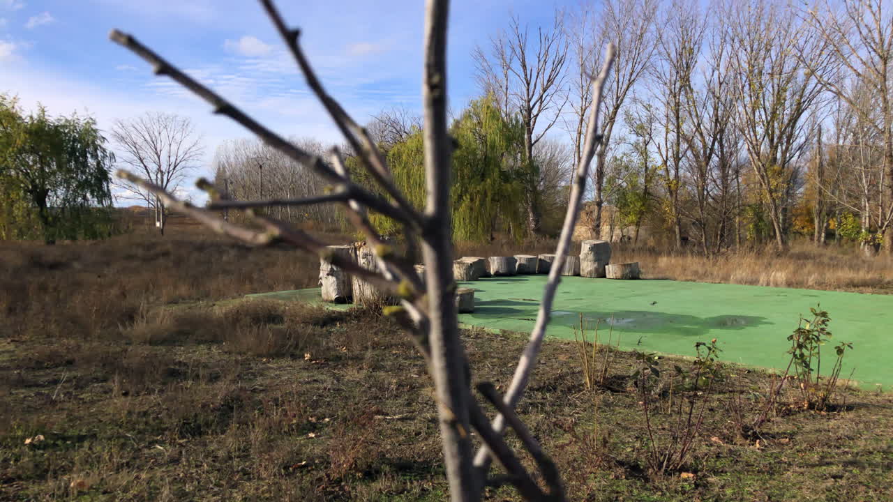 molino de agua viejo y abandonado
