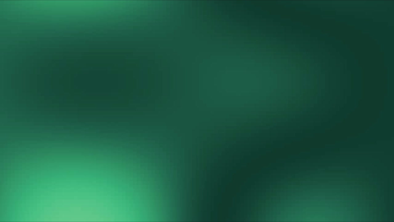 Abstract Motion Background with Soft Green Gradient Light