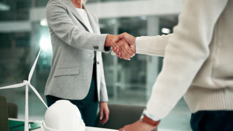 business deal in sustainable energy