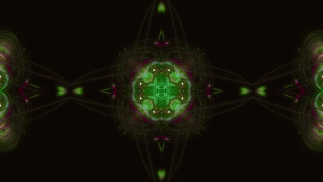 líneas geométricas vj bucle de movimiento