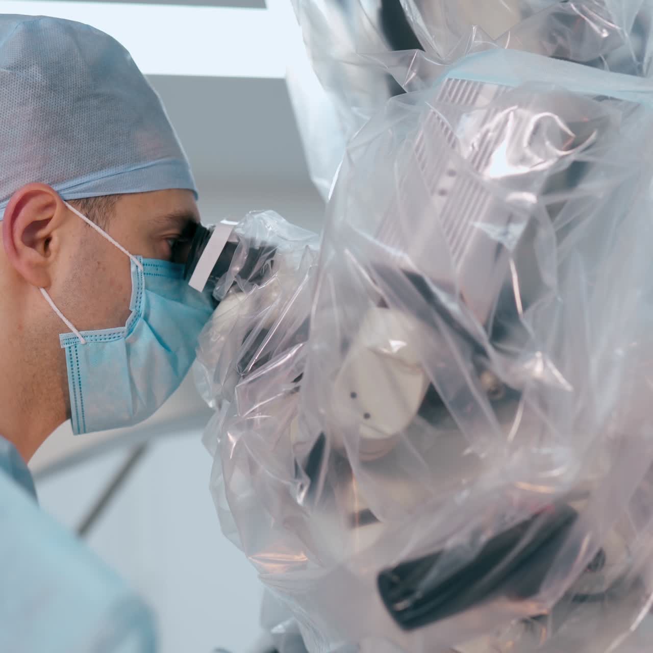 Doctor doing surgery