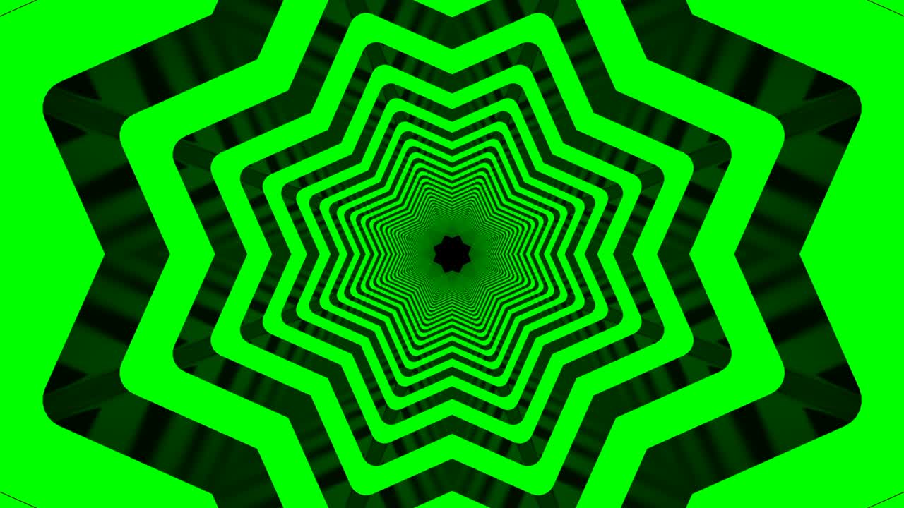 corredor de fondo abstracto con bucles de colores