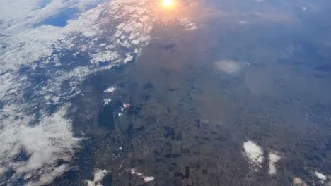 lancement de fusée dans l'espace