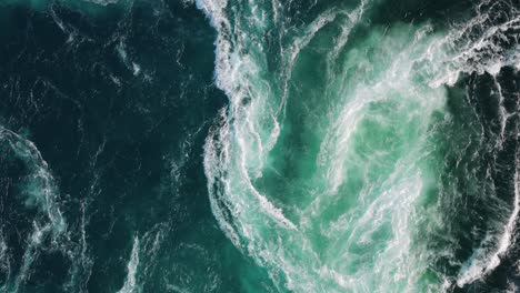 turbulent waters from above