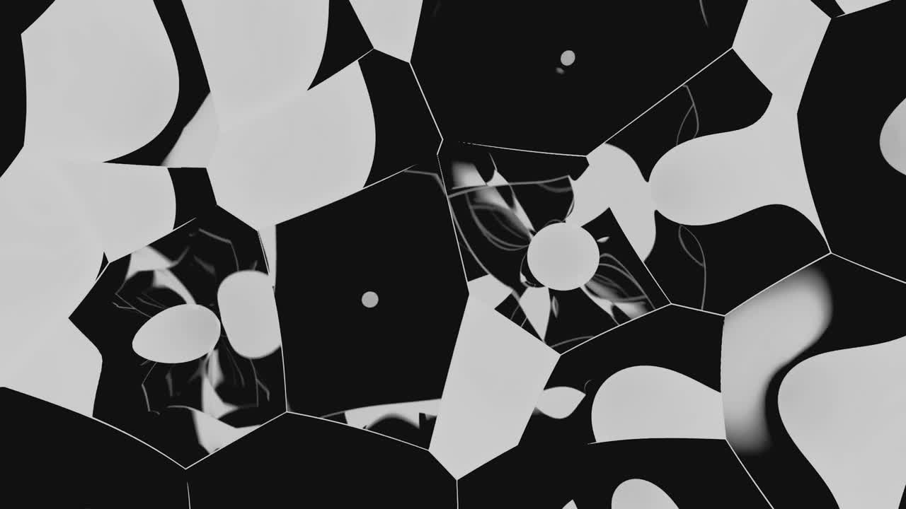 patrón geométrico abstracto en blanco y negro