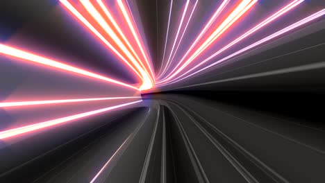 looping 4k vj video animation of warp speed travel through wormhole