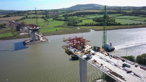 ireland new ross n25 by pass bridge construction rose fitzgerald kennedy bridge 03