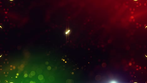 golden and shining text of "eid mubarak" with dark black background