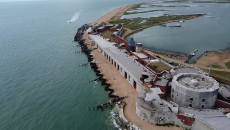 fly over of hurst castle