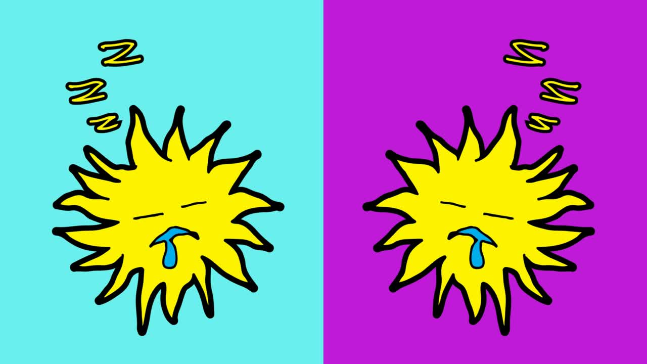 niños dibujando arte pop fondo sin costuras con tema de sol