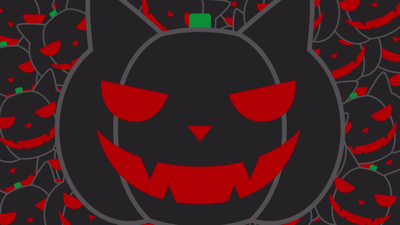 Zucche di Halloween con Facce di Gatto
