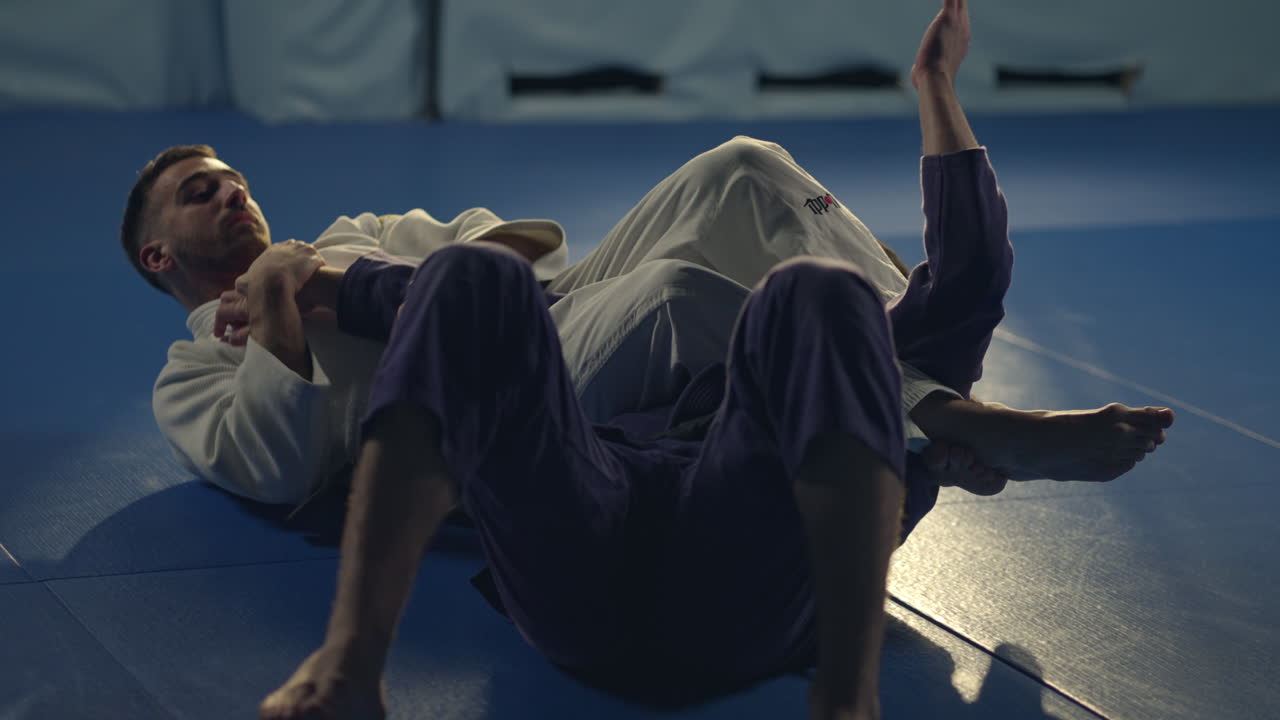 Martial Arts Grappling Match