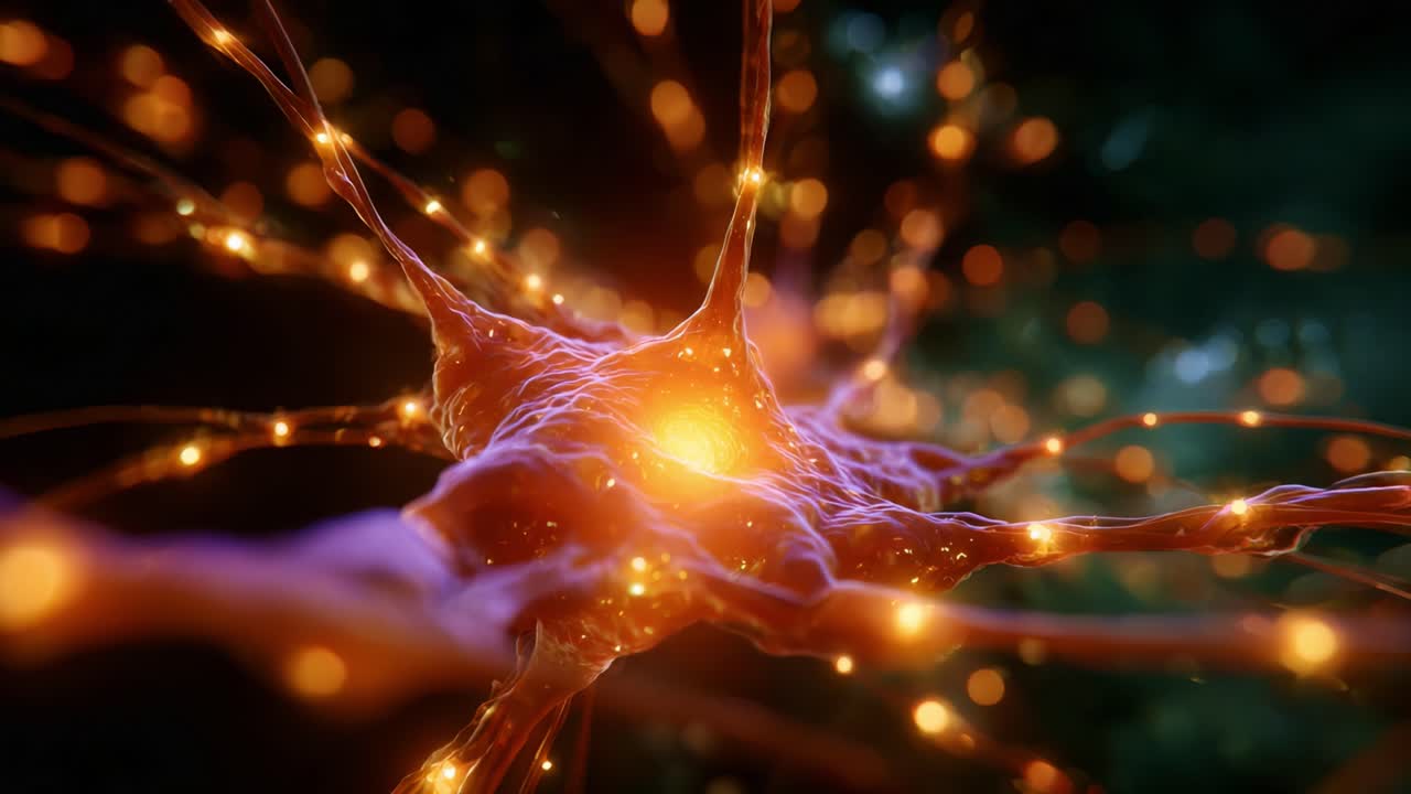 Exploring the Fascinating World of Neurons: An In-Depth Look at Neuronal Structure and Function in a Stunning Visual Representation of Cellular Communication