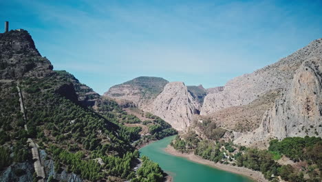 el caminito del rey the king's little path, malaga province, spain