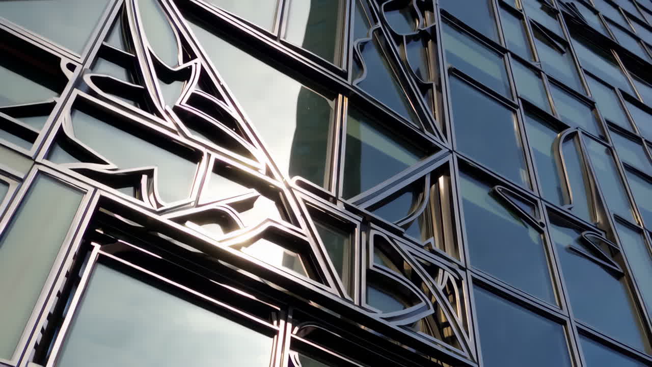 Modern Architectural Facade Detail