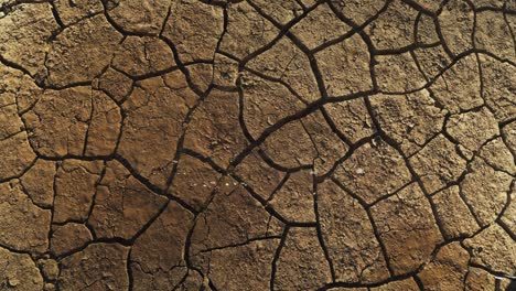 soil drought cracked grown being replenished with rain