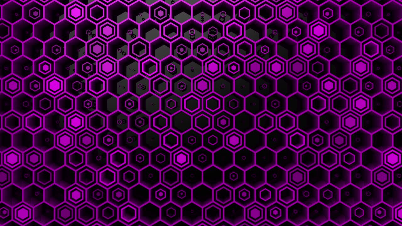 el fondo de los hexágonos