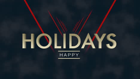 Happy-Holidays-text-with-red-kines-on-black-gradient
