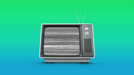 old television and static 4k