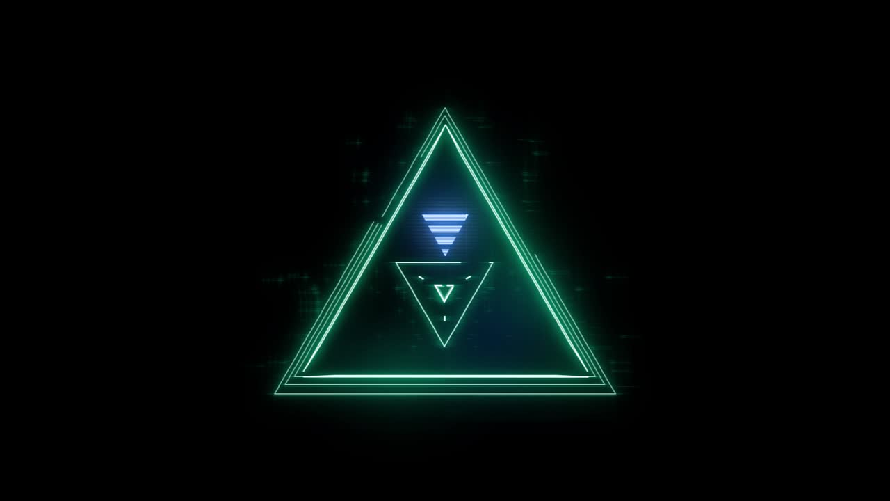 Cyberpunk Triangles 02