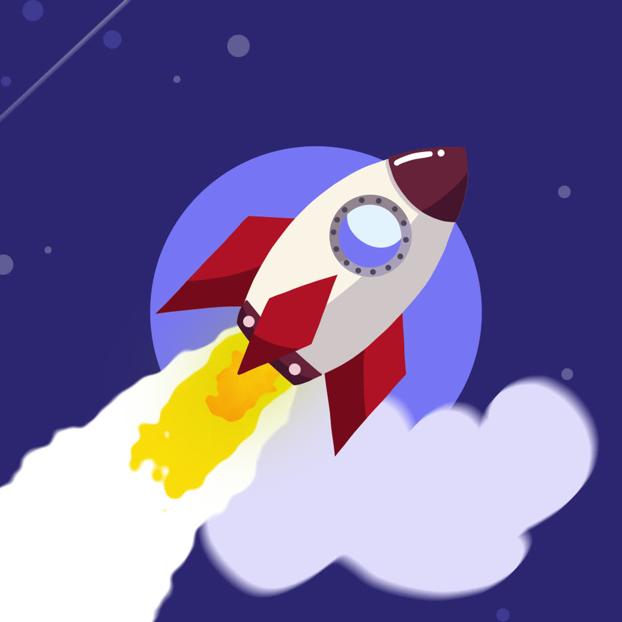 Rocket Launch into Space