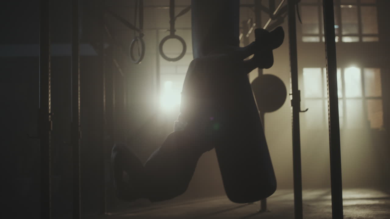 Workout Routine in a Gym