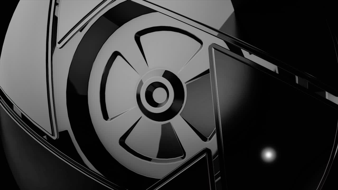 esfera mecánica futurista