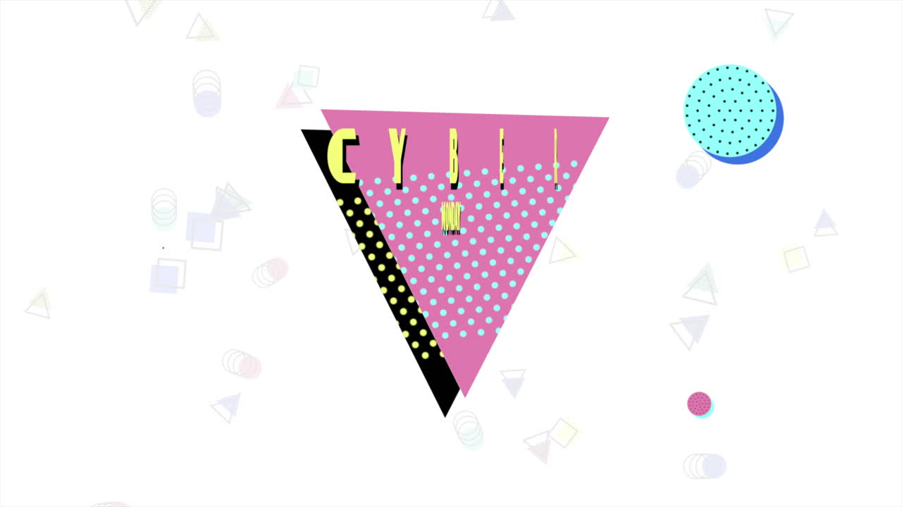 멤피스 패턴의 사이버 월요일 문자