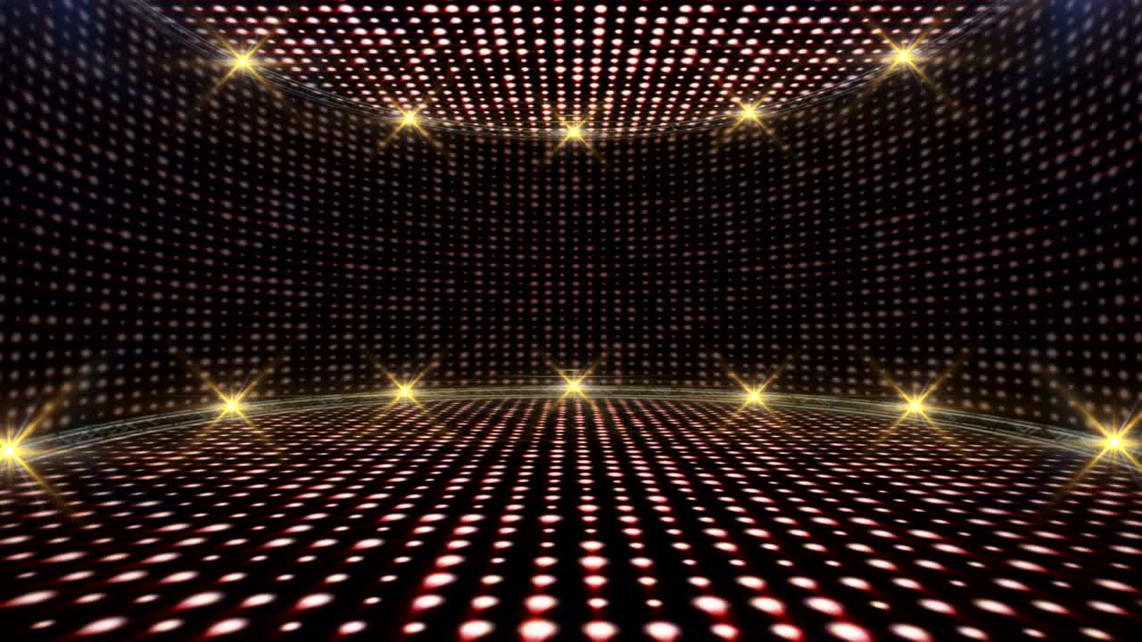 Abstract Crazy Lights Bulb Animation, CGI, Rendering, Background, Loop