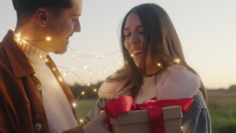 caja de regalos románticos para el amor