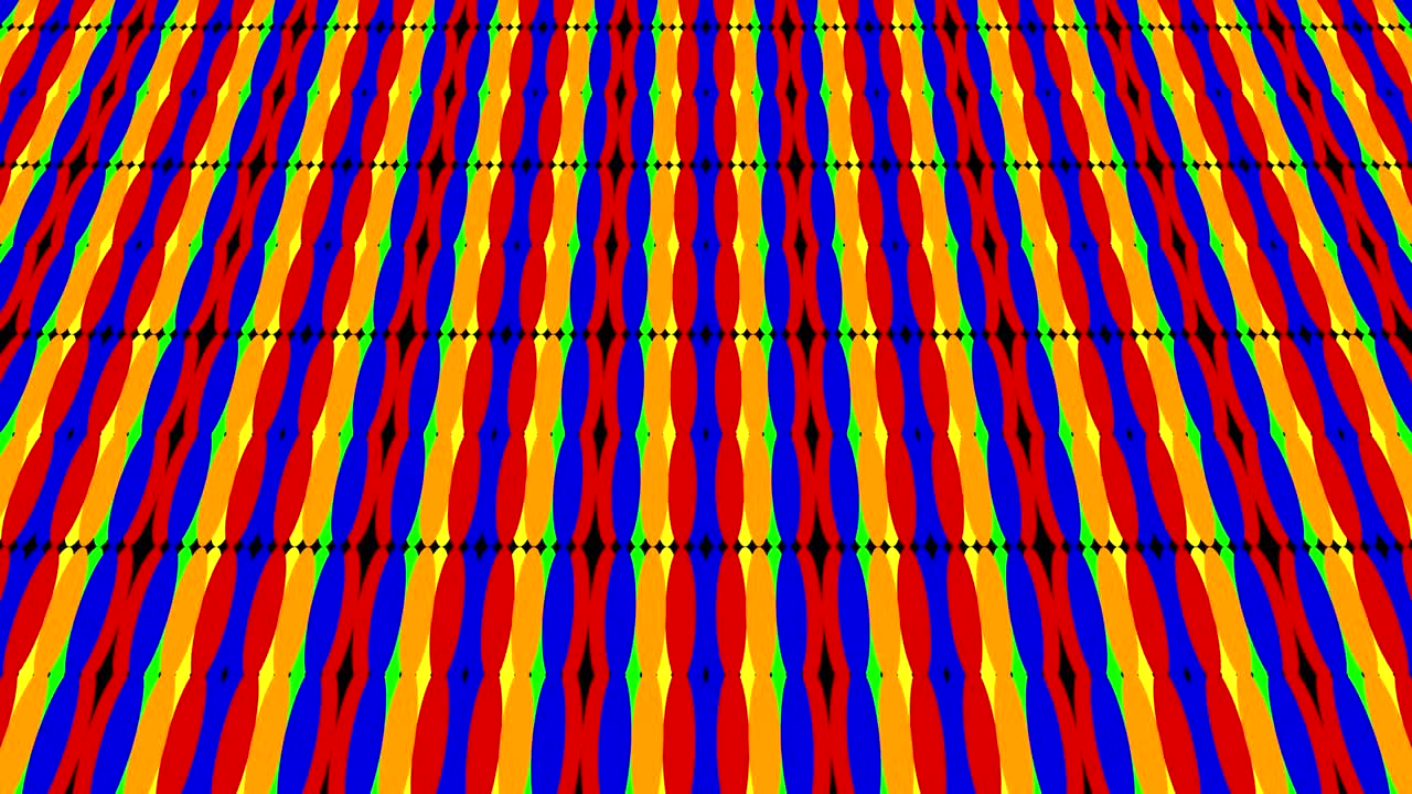 patrón de video gráfico con figuras geométricas que se inclina hacia arriba y se mueve.