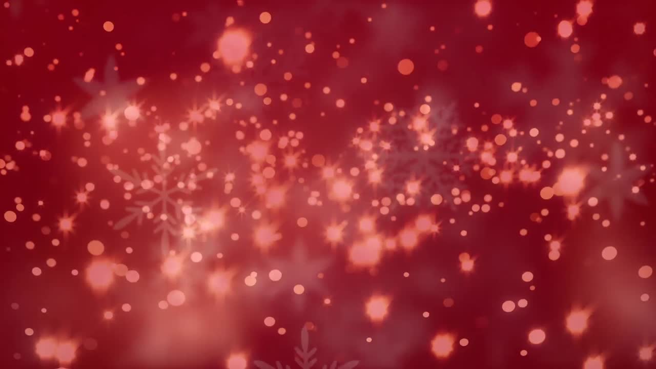 ⁇ 은 배경에 움직이는 눈송이와 빛의 반점