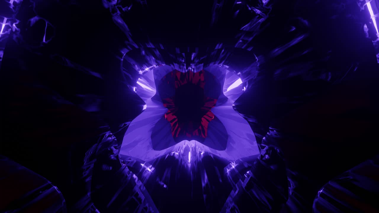 Energy tunnel. Abstract portal. Colorful swirl.