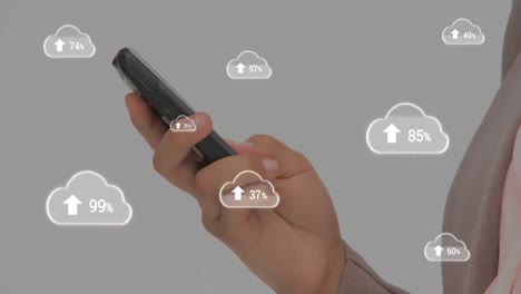 computación en la nube y los números aumentan