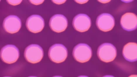 close up of rgb led light panel bulbs flashing
