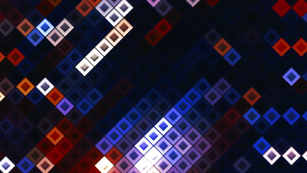 Colorful geometric abstract pattern
