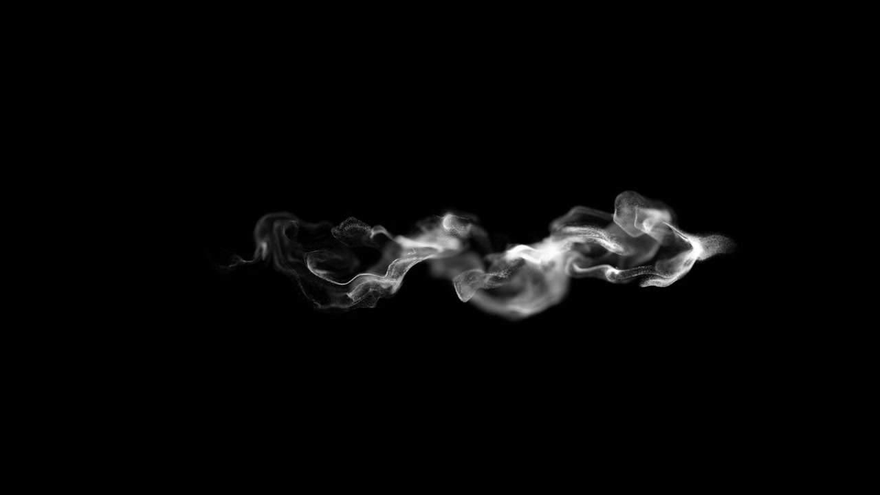 Transizione fluida a scorrimento di fumo bianco