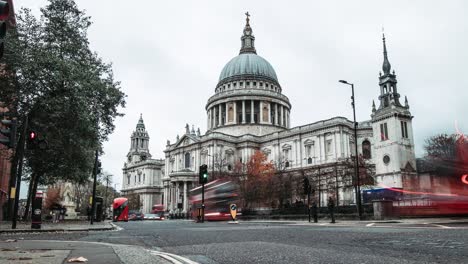 timelapse of at paul's cathedral london