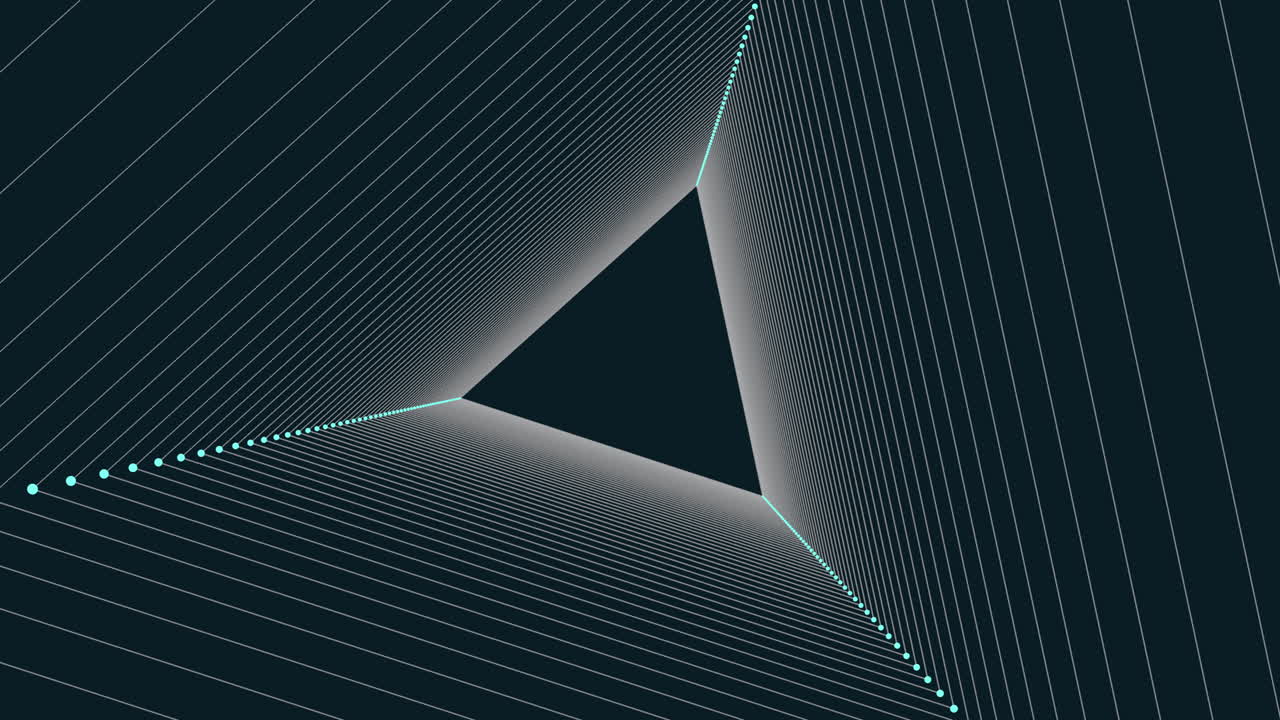 impresionante imagen en blanco y negro con triángulo dinámico y líneas horizontales