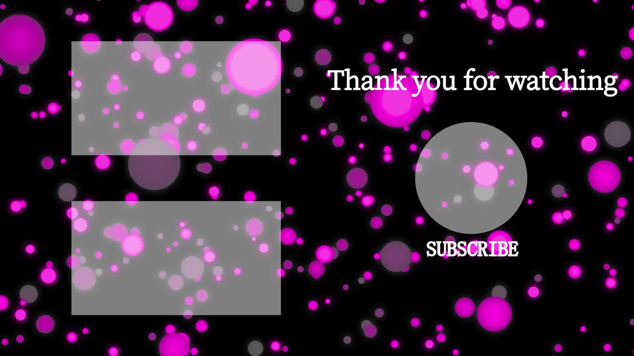 곡물 점 이동 끝 카드 끝 화면 모션 그래픽