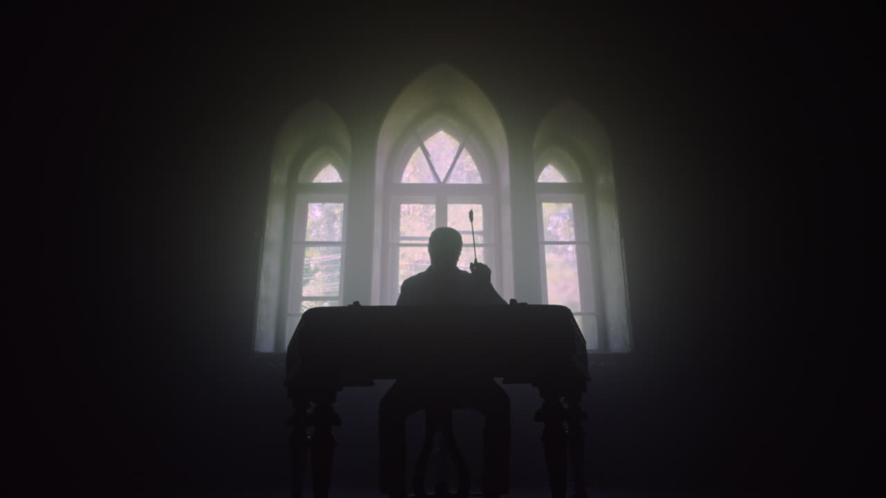 dulcimer 음악 연주자 실루 ⁇ . 민속 음악가 연주. cimbalom 음악 악기