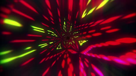el túnel vj abstracto creativo